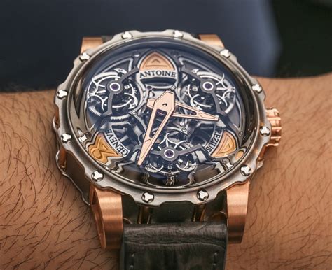 triple tourbillon watch.